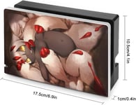 Switch Dock Cover Fapta Made In Abyss Anime Switch Base Coque De Protection Dock Case Switch Housse De Protection D¿¿Di¿¿E Skin Console De Jeu Stockage Ol¿¿Ofuge Anti-Empreintes Digitales