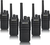 Retevis RT40 walkie talkies för vuxna, 48 kanaler, DMR, PMR446, digital/analog tvåvägsradio, 2000 mAh Type-C laddning