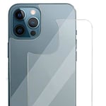 2-PACK Baksida Skärmskydd 9H 0,3mm iPhone 12 Pro Max Transparent/Genomskinlig