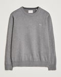 GANT Classic Cotton Crew Neck Dark Grey Melange