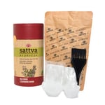 Kasviperäinen hiusväri Henna Red Wine Sattva Ayurveda, 150g