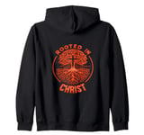 Jesus is my King - Bible Story - Rooted in Christ Zip Hoodie