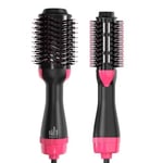 Brosse à air chaud, One Step sèche cheveux et volumateur, 3 en 1 Salon ions négatifs fer à lisser rotatif et peigne à cheveux, pou