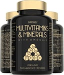 Multivitamin Tablets for Men & Women - Multivitamins and Minerals with Omega 3 -