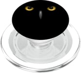 Big Owl Eyes beautiful owl lover wild bird of the night cool PopSockets PopGrip for MagSafe