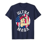 Ultra Maga Shirt US Flag Shirt USA Top American Ultra Mega T-Shirt