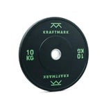 Kraftmark Internationella Viktskivor 50 mm Bumper 2.0, Viktskivor bumper 10 kg