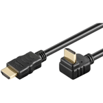 HDMI-kabel, rak hane till vinklad 270° hane, 1.5 meter