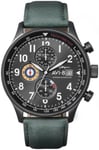 AVI-8 AV-4011-0D Hawker Hurricane Grå/Læder Ø42 mm