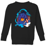 Disney Aladdin Cave Of Wonders Kids' Sweatshirt - Black - 7-8 ans - Noir