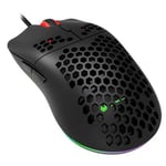 AWD-IT Nebula V2 RGB 7200 DPI Lightweight Gaming Mouse - AWDNEBULAM