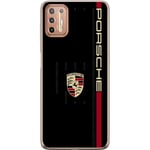 Motorola Moto G9 Plus Genomskinligt Skal Porsche