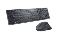 Dell Premier KM900 - tastatur og mus-sæt - samarbejde - QWERTZ - tysk - grafit