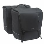 Sacoche velo porte bagage a pont newlooxs nova double noir racktime - 32 litres