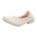 Think! Women's Gaudi Sustainable Replaceable Footbed Ballet Flat, Pearl 2000, 6 UK