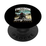 Freedom Is A Long Ride Moto Chopper Tour PopSockets PopGrip Adhésif