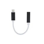 Forever Audio Adapter Lightning Till Jack 3.5 mm - Svart