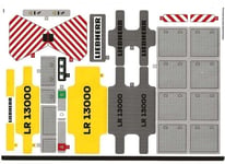 LEGO Sticker Set (only)  from Liebherr Crawler Crane LR 13000 Set 42146  NEW