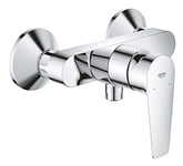 GROHE Start Edge Mitigeur Monocommande Douche, Montage Mural Apparent,Chromé, 24197001