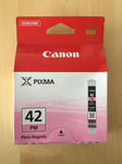 Genuine Canon Ink - CLI-42 PHOTO MAGENTA / PIXMA PRO-100, 100S (INC VAT) BOXED