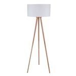 Lindby - Charlia Gulvlampe White/Wood