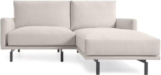 Galene, Chaiselong sofa, beige, H94x214x166 cm, højrevendt