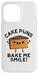 iPhone 14 Pro Max Cake Puns Bake Me Smile Funny Food Pun Case