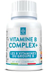 Vitamine B Complex 365 Comprimés Piulife® 1 Par Jour, 100% VRN, Vitamine B6 B1 B2 B3 Niacine, B5, B7 Biotine, B9 Acide Folique, Vitamine B12, Complexe Vitamine B. Défenses, Énergie, Peau Cheveux