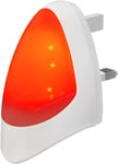 Red Automatic LED Night Light - Plug in & Energy Saving Dusk 2 Dawn LED... 