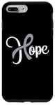 Coque pour iPhone 7 Plus/8 Plus Cancer du cerveau - Hope (courage) avec noeud ruban gris