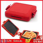 Microwave Toastie Maker Microwavable Sandwich Toasted Waffle Machine Easy Snacks