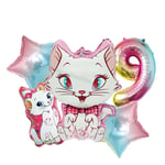 Marie Cat Pet Pink Foil Ballon DIY Festivel Toy Gifts Party Supplies 18In Star A