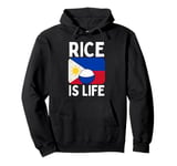 Cool Rice Design For Men Women White Food Cooker Rice Lover Pullover Hoodie