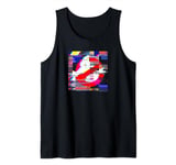 Ghostbusters Glitched Ghostbuster Logo Tank Top