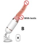 AUCUNE Sextoy,Machine de sexe automatique gode vibrateur jouets sexuels féminins pour les femmes vagin Masturbation télécommande - Type B