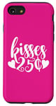 Coque pour iPhone SE (2020) / 7 / 8 25 Cent Kisses Funny St Valentin Kissing Booth Kiss Love