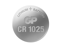 GP Batteries 103238, Engångsbatteri, CR1025, Lithium-Manganese Dioxide (LiMnO2), 3 V, 1 styck, 10 År