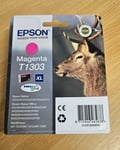 T1303 Epson Genuine Original Magenta Ink Cartridge C13T13034012 1303 PINK STAG