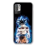 Cokitec Coque pour Xiaomi Redmi Note 10 5G Manga Dragon Ball Sangoku Noir