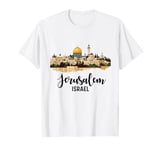 Jerusalem Israel Skyline Jewish Israeli Souvenir Women Men T-Shirt