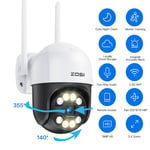 ZOSI CCTV WIFI IP Camera 3MP Wireless PTZ IPC Smart Color Night Vision Outdoor