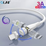 Kit de câble pour l'iphone 1m Olaf - câble Micro USB / c de type 3A magnétique rotatif