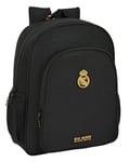 Safta Real Madrid 3ème équipe - Sac à dos scolaire pour enfant, adaptable au chariot, idéal pour les enfants d'âge scolaire, confortable et polyvalent, qualité et résistance, 32 x 12 x 38 cm, couleur