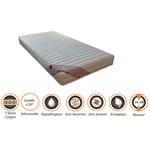 Nuits D'or - Lot de 2 Matelas 80x190 x 19 cm Ferme - Spécial Sommier Electrique - Déhoussable Housse Lavable - 7 Zones de Confort - ame rembourrage