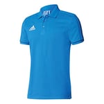 adidas Tiro 17 Polo Homme, Bleu/Collegiate Navy/Blanc, FR : S (Taille Fabricant : S)