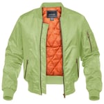 Magcomsen-Blouson Bombardier Pour Homme",Veste Coupe-Vent,Doublure Orange,Chaud,Décontracté,Optique,Happator,Automne,"Hiver