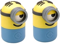 WMF Minions Lot de 2 salières et poivrières inclinables en plastique sans BPA pour enfants à partir de 3 ans