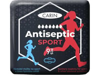 Cairn Carin_Antiseptic Sport Ultra-Thin Sanitary Pads With Wings For Sportsmen 9 Pcs