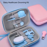 Baby Healthcare Kit Nose Cleaner Nail Clippers Scissors Toothbrush Comb