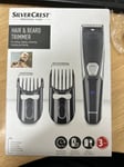 (J) Silver crest Hair & Beard Trimmer NEW